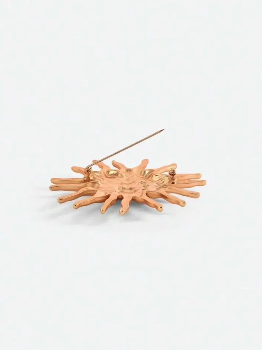 Gold Sunburst Brooch S1409